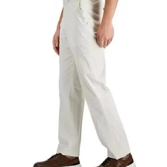 Nautica Men's 2-pc suit Modern-Fit Stretch Cotton Suit Off White 40R W34 E091421 - Picture 4 of 7